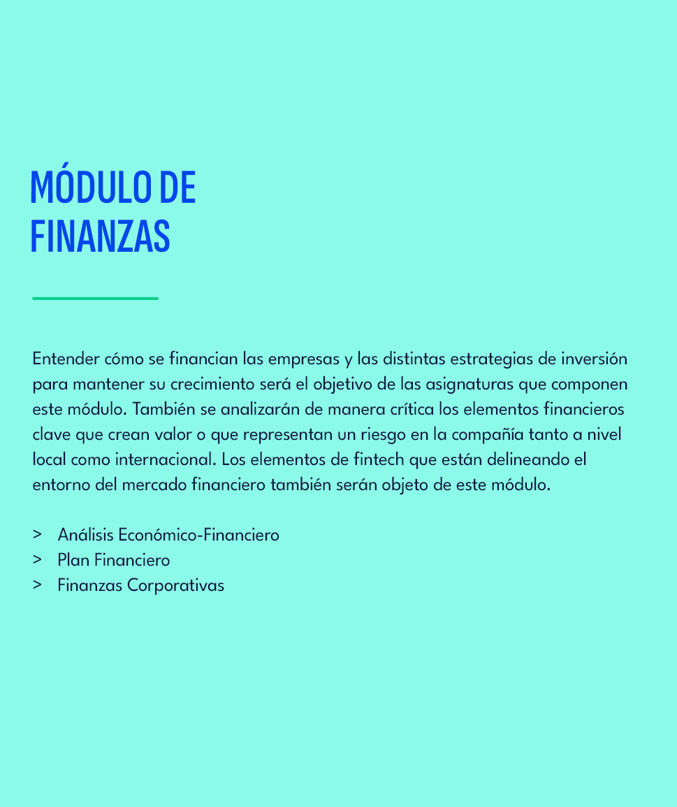 M DULO DE FINANZAS ,Entender c mo se financian las empresas y las distintas estrategias de inversi n para mantener su...