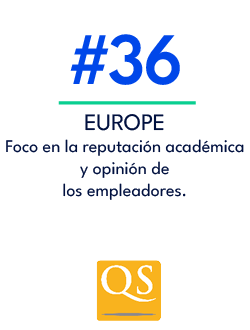 EUROPE Foco en la reputaci n acad mica y opini n de los empleadores.,#3