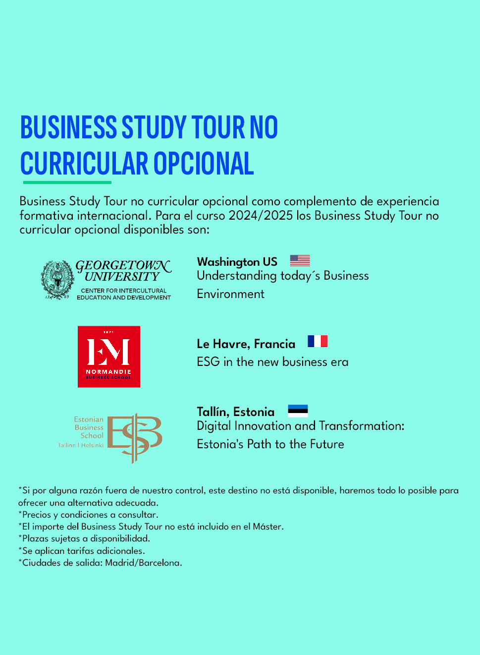 *Si por alguna raz n fuera de nuestro control, este destino no est disponible, haremos todo lo posible para ofrecer ...