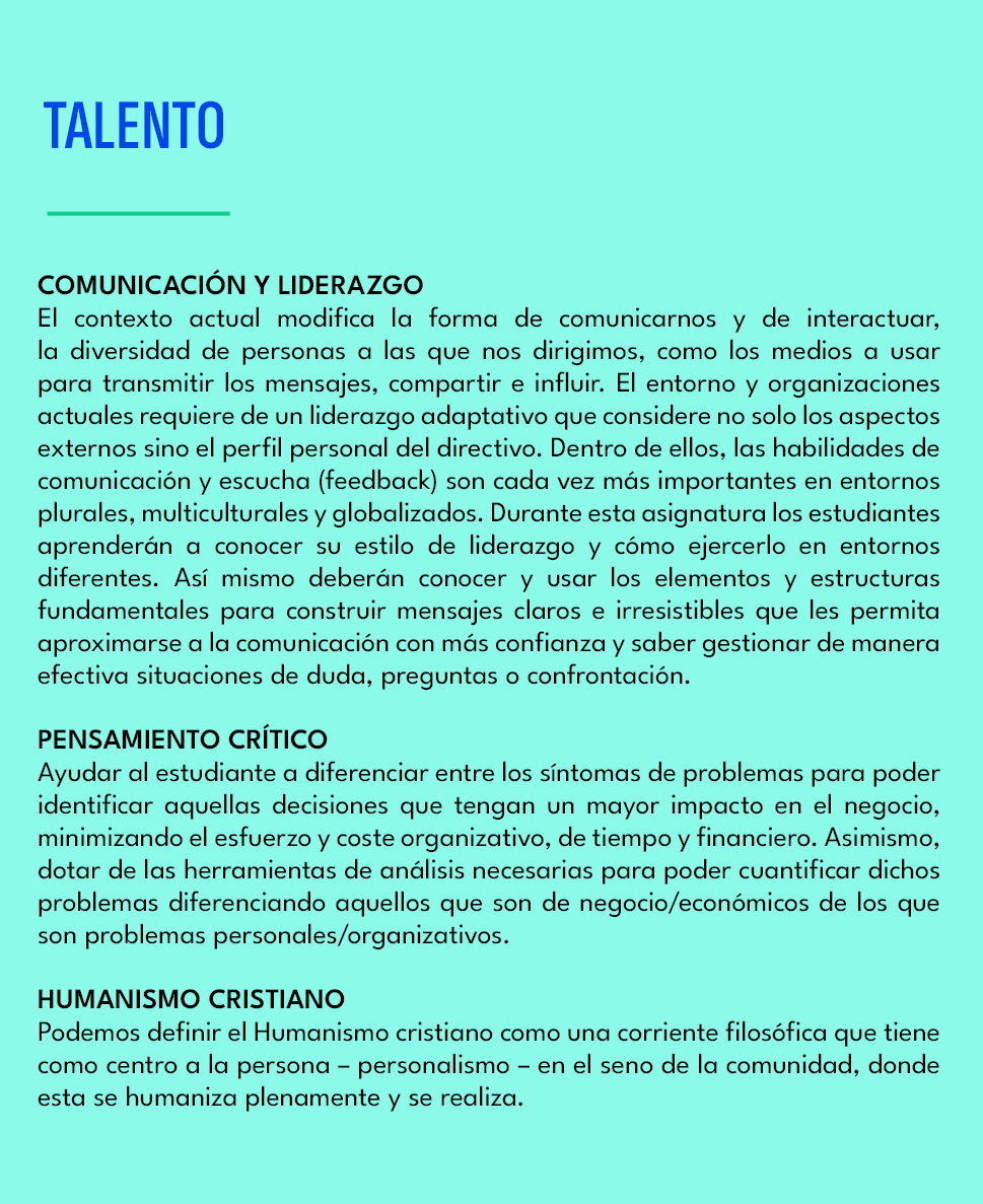TALENTO,COMUNICACI N Y LIDERAZGO El contexto actual modifica la forma de comunicarnos y de interactuar, la diversidad...