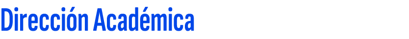 Direcci n Acad mica