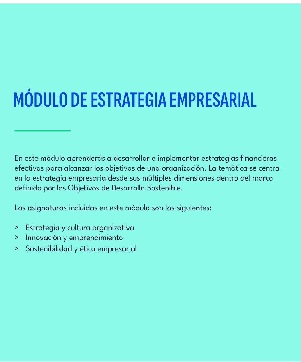 M dulo de ESTRATEGIA EMPRESARIAL,En este m dulo aprender s a desarrollar e implementar estrategias financieras efecti...