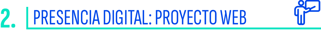 2.,Presencia Digital: Proyecto We