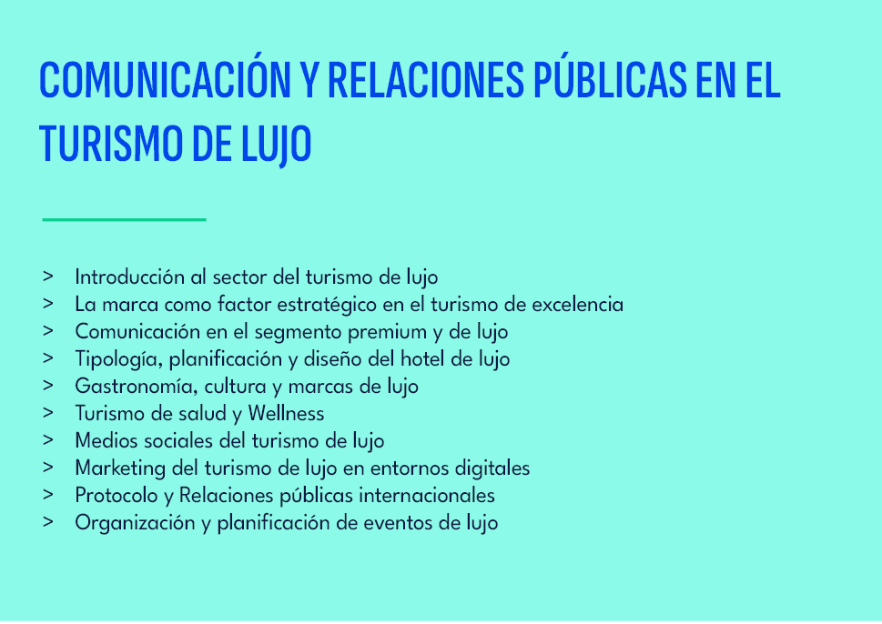 COMUNICACI N Y RELACIONES P BLICAS EN EL TURISMO DE LUJO , Introducci n al sector del turismo de lujo   La marca com...