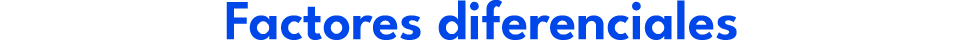 Factores diferenciales