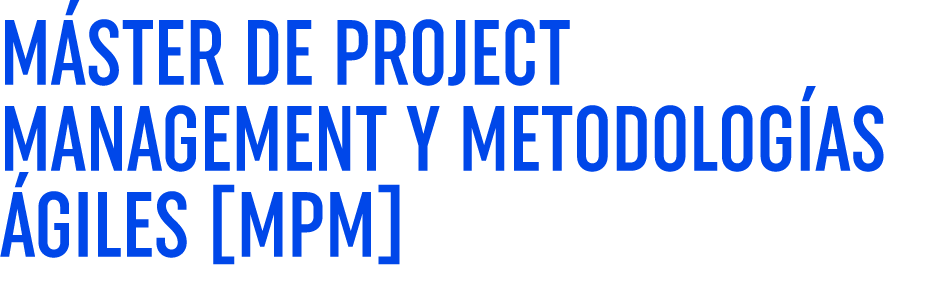 M STER DE PROJECT MANAGEMENT Y METODOLOG AS GILES [MPM]