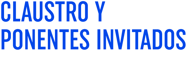 Claustro y ponentes invitados