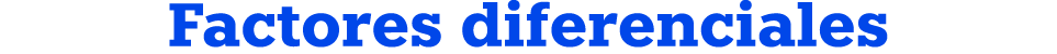 Factores diferenciales
