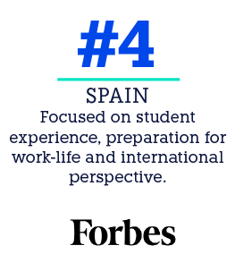 SPAIN Focused on student experience, preparation for work-life and international perspective ,#
