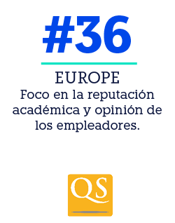 EUROPE Foco en la reputación académica y opinión de los empleadores ,#3
