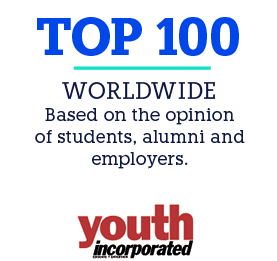 WORLDWIDE Based on the opinion of students, alumni and employers ,TOP 10