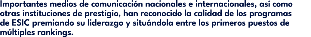 Importantes medios de comunicaci n nacionales e internacionales, as como otras instituciones de prestigio, han recon...