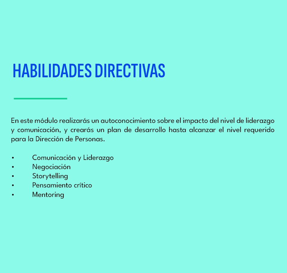 Habilidades Directivas,En este m dulo realizar s un autoconocimiento sobre el impacto del nivel de liderazgo y comuni...