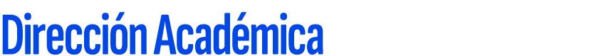 Direcci n Acad mica