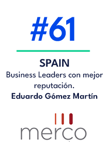#74,SPAIN Business Leaders con mejor reputaci n. Eduardo G mez Mart 