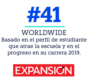 WORLDWIDE Basado en el perfil de estudiante que atrae la escuela y en el progreso en su carrera 2019.,#4