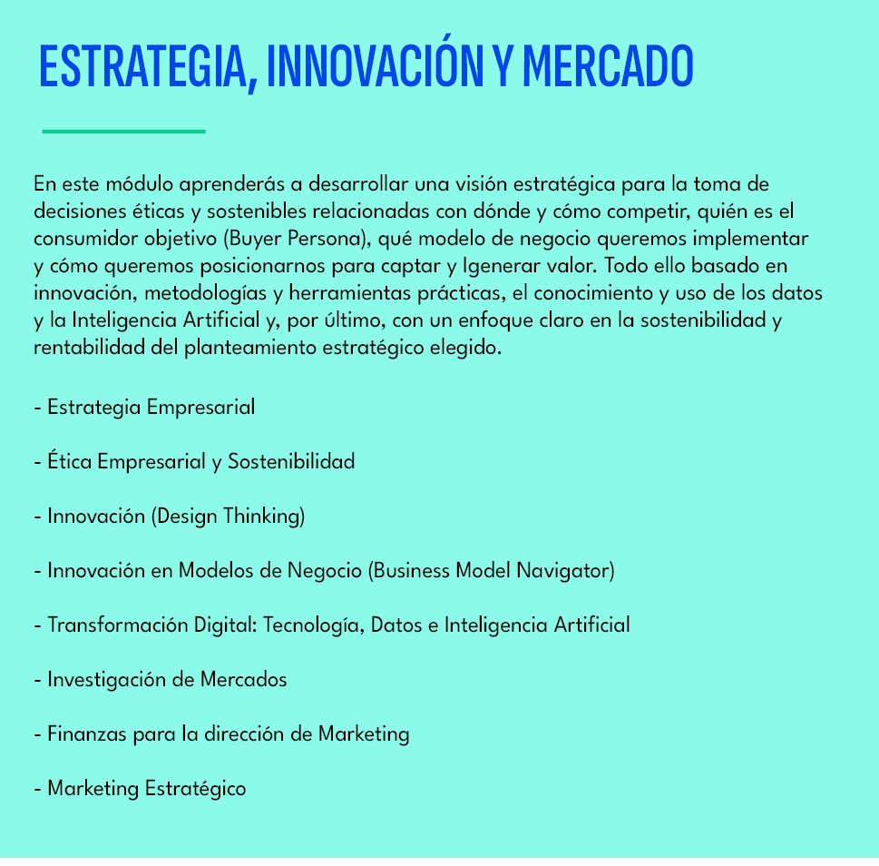 ESTRATEGIA, INNOVACI N Y MERCADO ,En este m dulo aprender s a desarrollar una visi n estrat gica para la toma de deci...