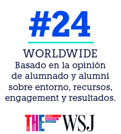 WORLDWIDE Basado en la opini n de alumnado y alumni sobre entorno, recursos, engagement y resultados.,#2