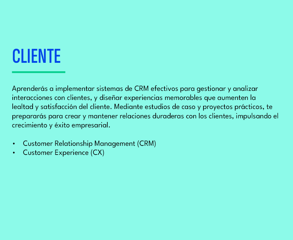 Aprender s a implementar sistemas de CRM efectivos para gestionar y analizar interacciones con clientes, y dise ar ex...