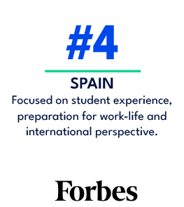 SPAIN Focused on student experience, preparation for work life and international perspective.,#