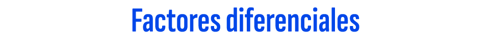 Factores diferenciales