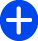 Plus Icon - blue4