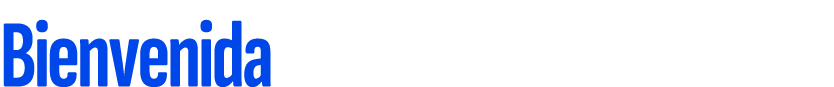 Bienvenida