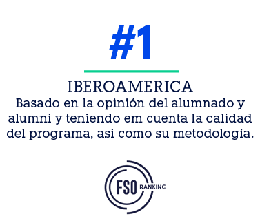 IBEROAMERICA Basado en la opini n del alumnado y alumni y teniendo em cuenta la calidad del programa, asi como su met...