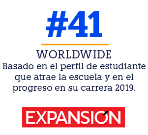 WORLDWIDE Basado en el perfil de estudiante que atrae la escuela y en el progreso en su carrera 2019.,#4