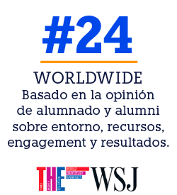 WORLDWIDE Basado en la opini n de alumnado y alumni sobre entorno, recursos, engagement y resultados.,#2