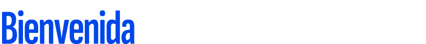 Bienvenida