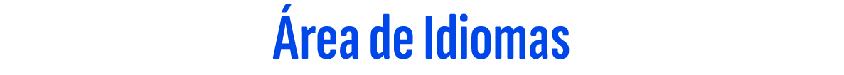  rea de Idiomas