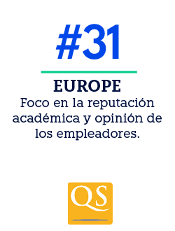 EUROPE Foco en la reputaci n acad mica y opini n de los empleadores.,#3