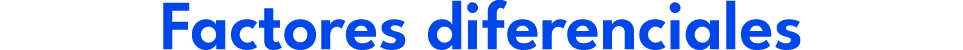 Factores diferenciales