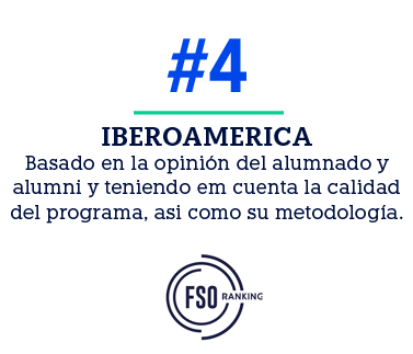 IBEROAMERICA Basado en la opini n del alumnado y alumni y teniendo em cuenta la calidad del programa, asi como su met...