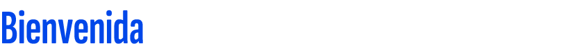 Bienvenida