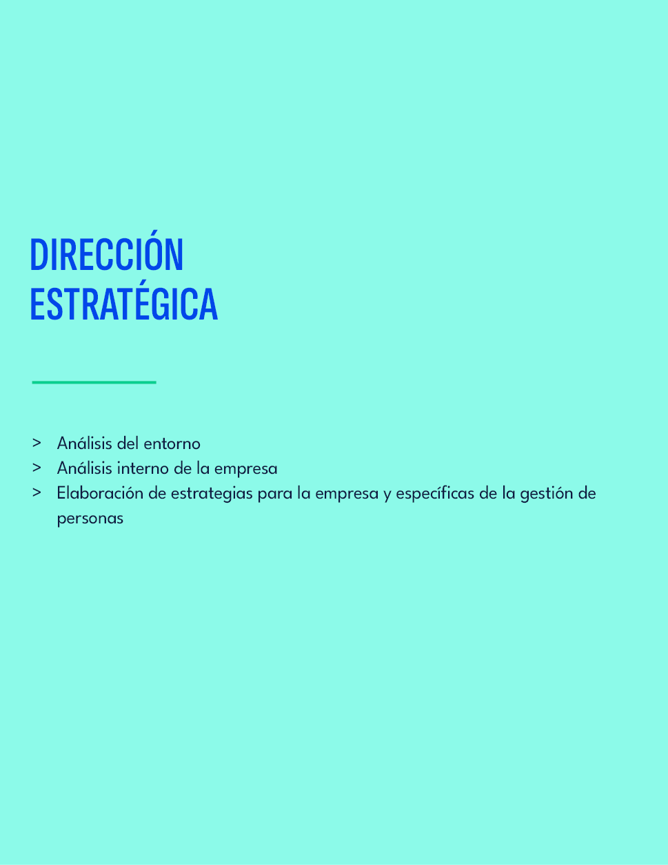 DIRECCI N ESTRAT GICA,An lisis del entorno An lisis interno de la empresa Elaboraci n de estrategias para la empresa ...