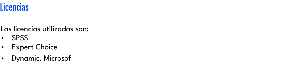 licencias