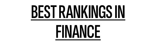 BEST RANKINGS IN FINANCE