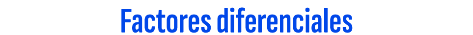 Factores diferenciales