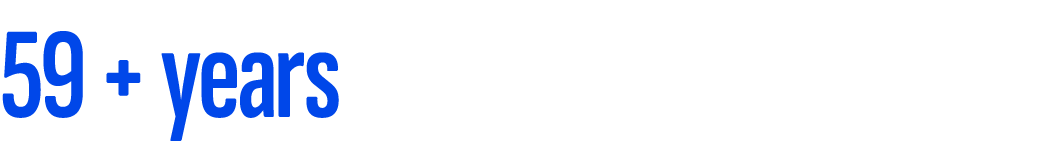 59 + years 