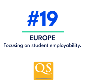 EUROPE Focusing on student employability.,#1