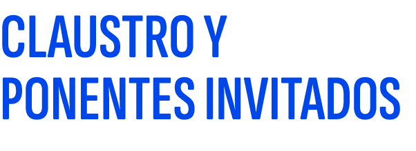 Claustro y ponentes invitados