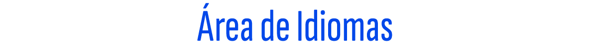  rea de Idiomas