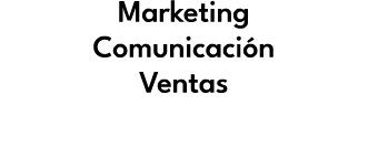 Marketing Comunicaci n Ventas