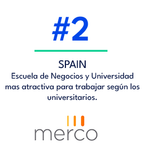 SPAIN Escuela de Negocios y Universidad mas atractiva para trabajar seg n los universitarios.,#