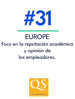 EUROPE Foco en la reputaci n acad mica y opini n de los empleadores.,#3