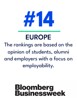 EUROPE The rankings are based on the opinion of students, alumni and employers with a focus on employability.,#1