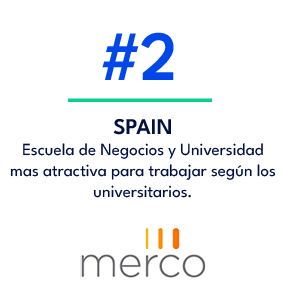 SPAIN Escuela de Negocios y Universidad mas atractiva para trabajar seg n los universitarios.,#
