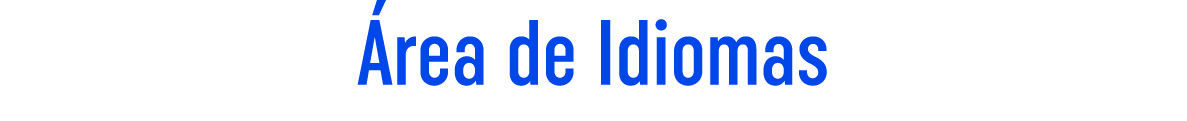 área de Idiomas